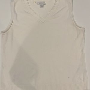 Christopher & Banks v neck knit sweater